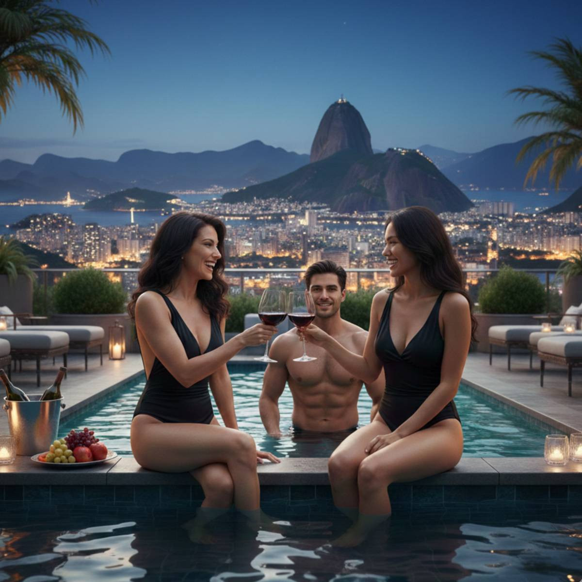 Dona flor e seus dois “amigos”